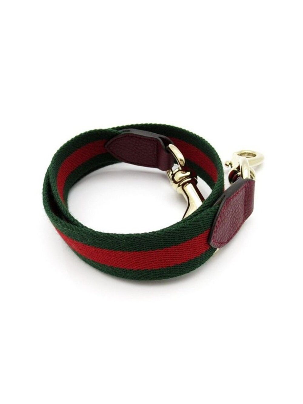 Gucci 2-Way Shoulder Bag Leather Bordeaux - Picture 8 of 8